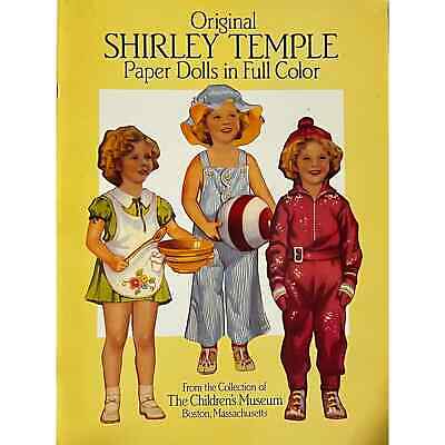 Original UNCUT Shirley Temple Full Color The Children's Museum 1988 The Children's Museum