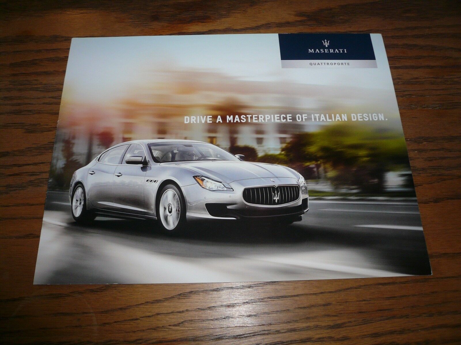 2014 Maserati Quattroporte Zegna Edition Sales Brochure  Без бренда