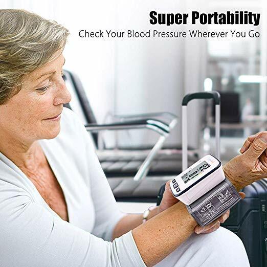 Automatic Digital Wrist Blood Pressure Monitor BP Cuff Machine Home Test Device LotFancy Does Not Apply - фотография #4