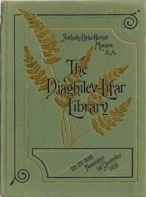 RARE - SOTHEBY’S Russian Diaghilev-Lifar Library Pushkin Auction Catalog 1975 HC Без бренда