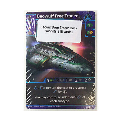 Horizon Games (Traveller CCG) Card Game Beowulf Free Trader Deck (POD) Box SW Horizon Games Traveller CCG