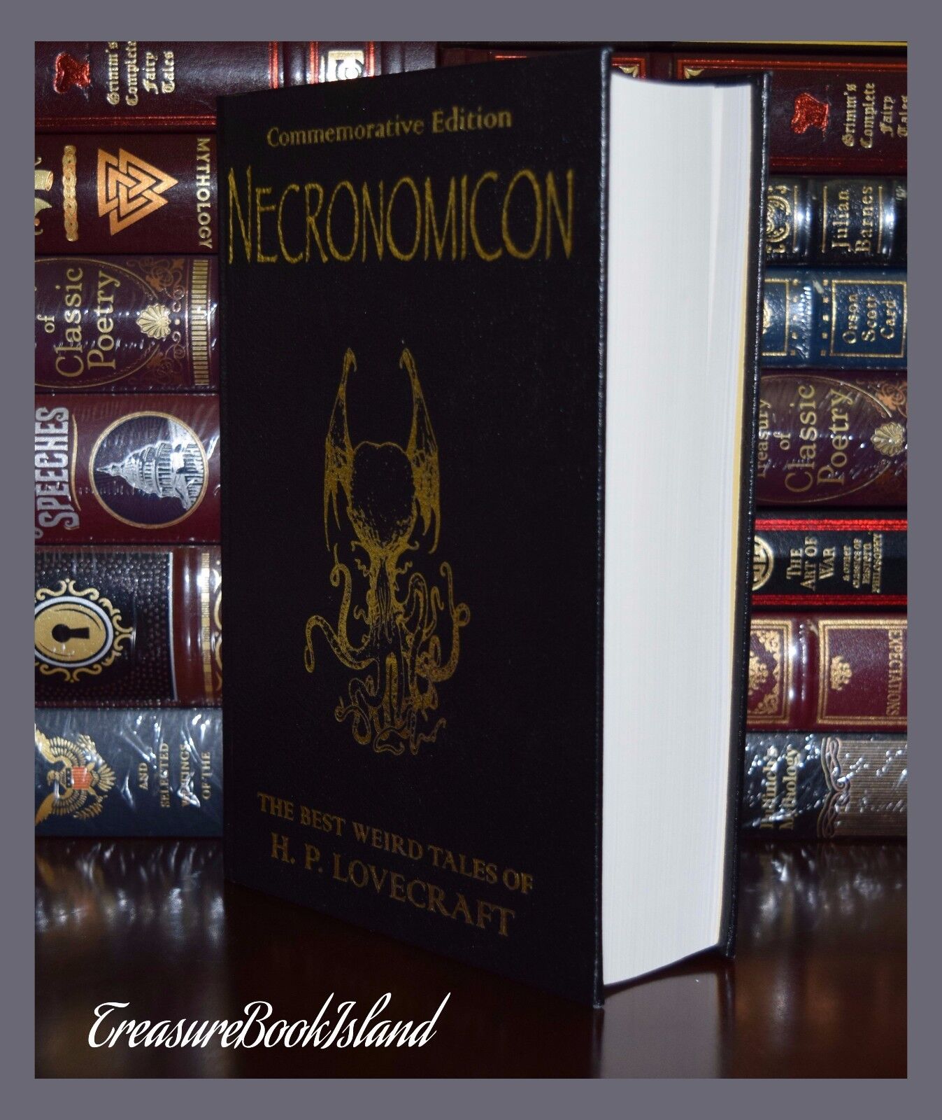 Necronomicon by H.P. Lovecraft Commemorative New Deluxe Leather Bound Hardcover Без бренда - фотография #4