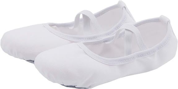 Ballet Dance Slipper Split-Sole Canvas Shoes  nexete - фотография #5