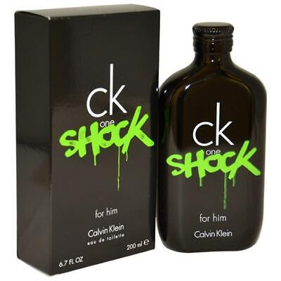 CK One Shock by Calvin Klein for Him 6.7 oz Spray cologne 6.8 EDT NEW in BOX Calvin Klein