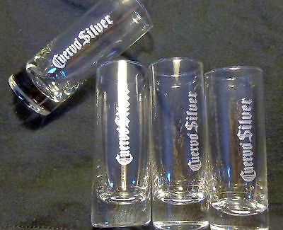 Jose Cuervo Tequila - Set of 4 Shot Glasses - Silver Lettering - NEW Без бренда - фотография #2