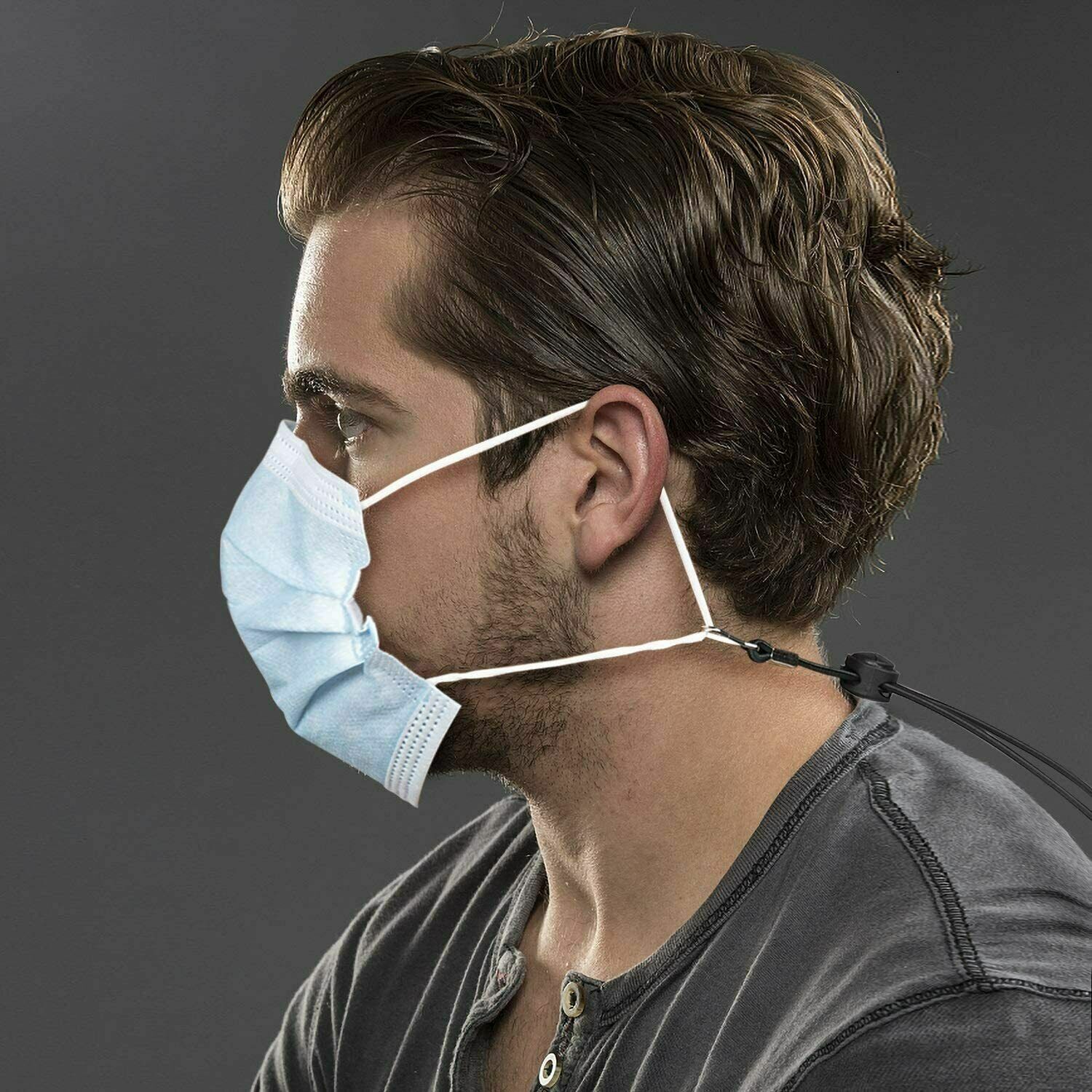21PC Adjustable Mask Lanyard Face Mask Extender Ear Savers for Mask Strap Holder Unbranded Does Not Apply - фотография #12