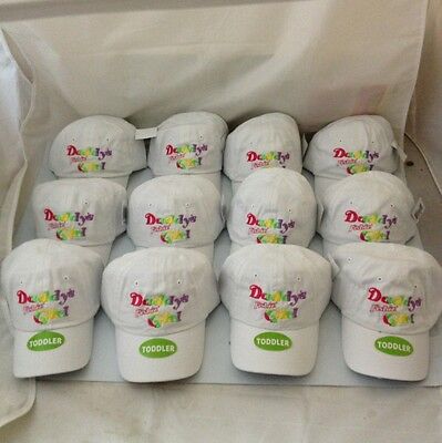 (12) "DADDY'S FISHIN GIRL" Toddler Fishing Cap Outdoor Wholesale Lot Resale Caps Без бренда