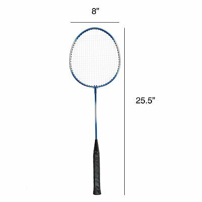 Recreational Badminton Set for Backyard Brand New 4 Rackets Net Case Outdoors Hey! Play! M350018 - фотография #3