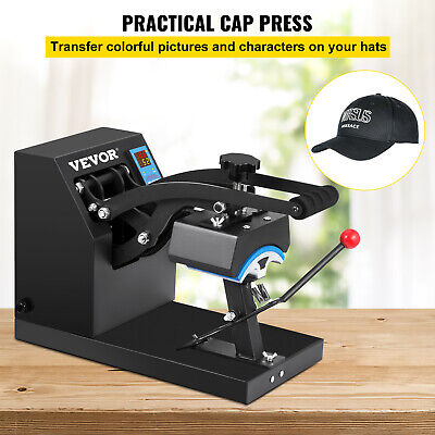 VEVOR Hat Press 3.5 x 5.5 in Cap Heat Press Machine Transfer Sublimation VEVOR GIREW009 - фотография #2