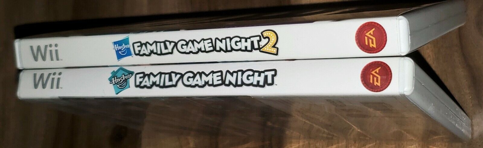 Wii Hasbro Family Game Night 1 & 2 game LOT/bundle COMPLETE board Yahtzee BOP IT Без бренда - фотография #4