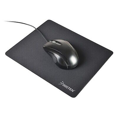 2Pcs Black Silicone Pad Mousepad For Mice  Mouse Non Slip Mat PC Game Gaming INSTEN Does not apply - фотография #2