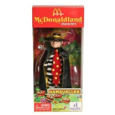 Mc Donald"s  Mc Donaldland Characters Hamburglar Acrtion Figure Huckleberry - фотография #2