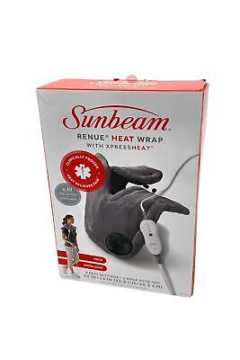 Sunbeam Renue Xpress Heat Shoulder Heat Wraps Slate Sunbeam