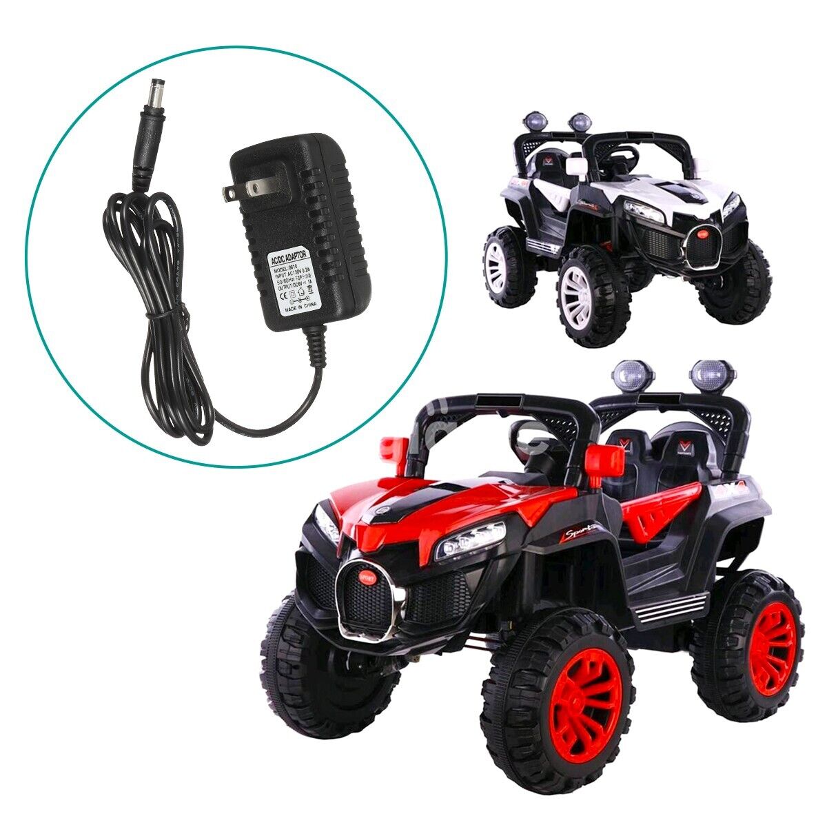 6 Volt Battery Charger for Kids Powered Ride On Car Best Choice Product Kid Trax Unbranded Does Not Apply - фотография #8