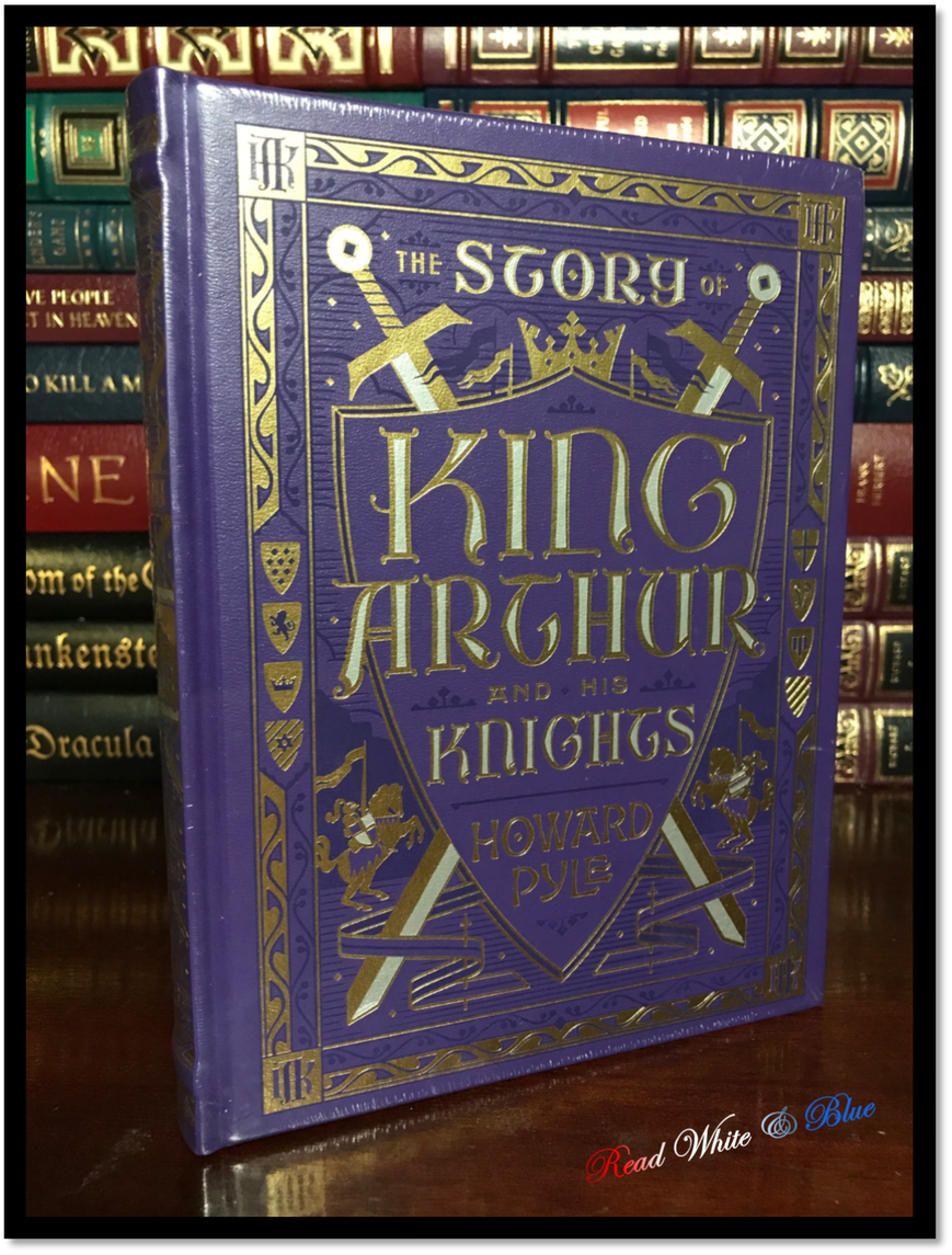 King Arthur And His Knights New Sealed Illustrated Leather Bound Gift Hardback Без бренда