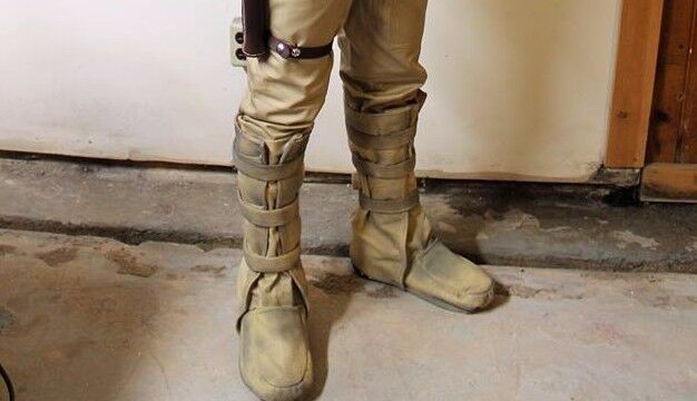 "Bespin Boots" costume shoe covers that Luke wore on Dagobah "dirtied up design" Без бренда
