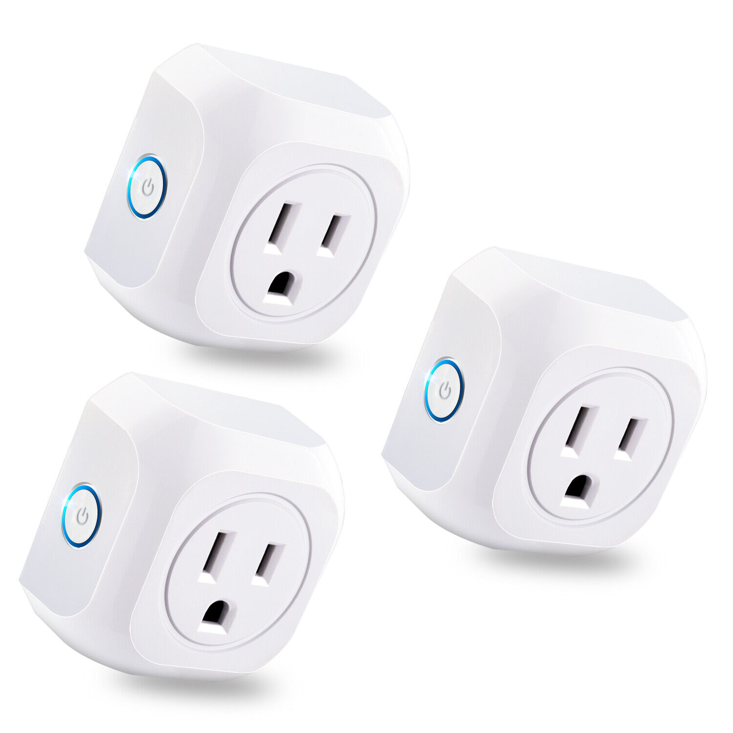 3Pack Smart WiFi Plug Switch Remote Control Timer Power Socket Alexa Google Home Kootion Does not apply - фотография #2