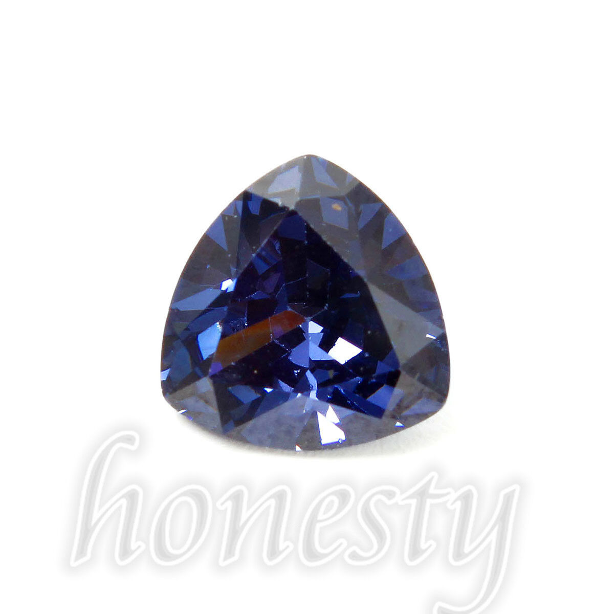 Beautiful Blue Tanzanite AAA 10mm Stunning Trillion Cut Loose Gemstone 6.20ct Unbranded - фотография #11