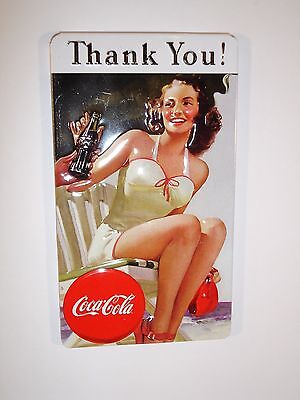 Coca Cola "Thank You" Embossed Magnet by Ande Rooney   Без бренда - фотография #2