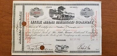 10 Different Railroad Stock Certificates Reading Pennsylvania B&O Erie Lot Без бренда - фотография #11