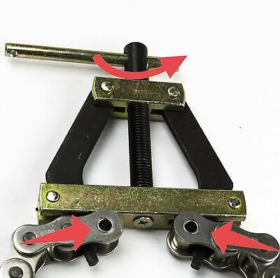 Roller Chain Tools Kit Holder Puller+ Breaker Cutter #60 - #100 Jeremywell TL-KIT60-100 - фотография #4