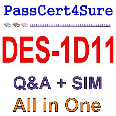 EMC Best Exam Practice Material for DES-1D11 Exam Q&A+SIM Без бренда