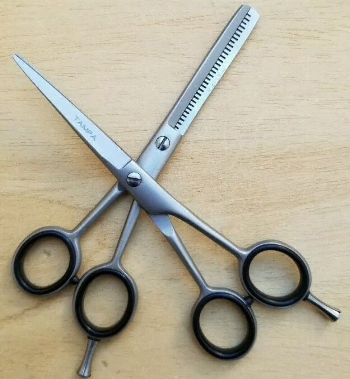 6" Professional Hair Cutting Japanese Scissors Thinning Barber Shears Set Kit Tampa Surgical and Beauty Supplies Does Not Apply - фотография #2