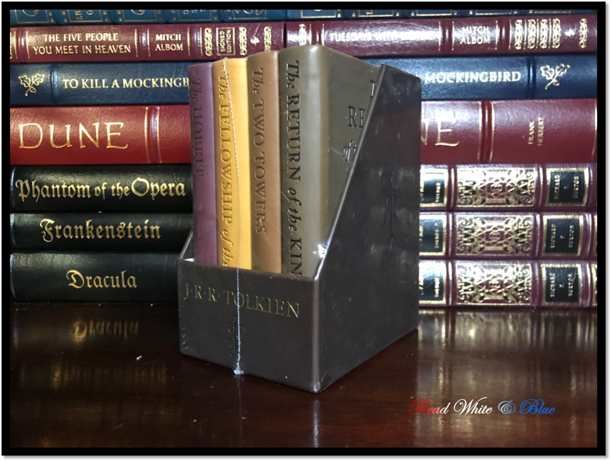 Hobbit & Lord of the Rings Trilogy Tolkien Sealed Deluxe Boxed Set Leather Feel Без бренда