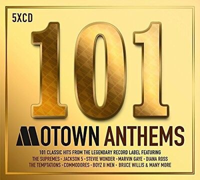 Various Artists - 101 Motown Anthems / Various [New CD] UK - Import Без бренда
