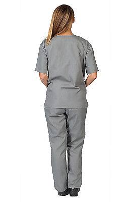 Medical Nursing Scrub Set NATURAL UNIFORMS Men Women Unisex Top Pants Hospital Natural Uniforms - фотография #8