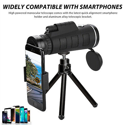 40X60 HD Vision Hunting Monocular Telescope Phone Clip Tripod w/Digital Compass EEEKit Does Not Apply - фотография #6