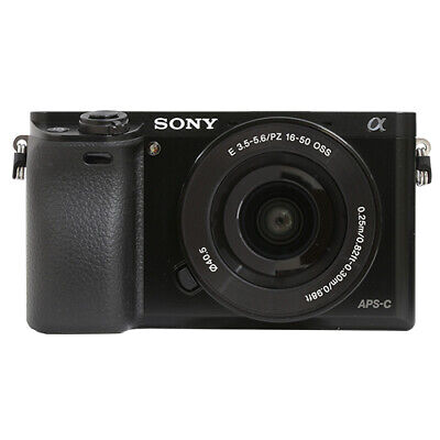 Sony Alpha a6000 Mirrorless Digital Camera with 16-50mm Lens Black Sony ILCE6000L/B