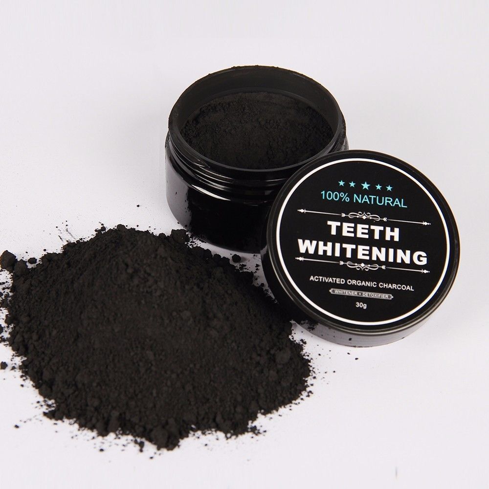 ORGANIC COCONUT ACTIVATED CHARCOAL TOOTHPASTE NATURAL TEETH WHITENING POWDER KIT Unbranded Does not apply - фотография #3