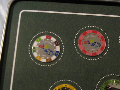 eBay Live 2006 Las Vegas Player Collection Set Of 9 Pins In Metal Case Very Nice Без бренда - фотография #5