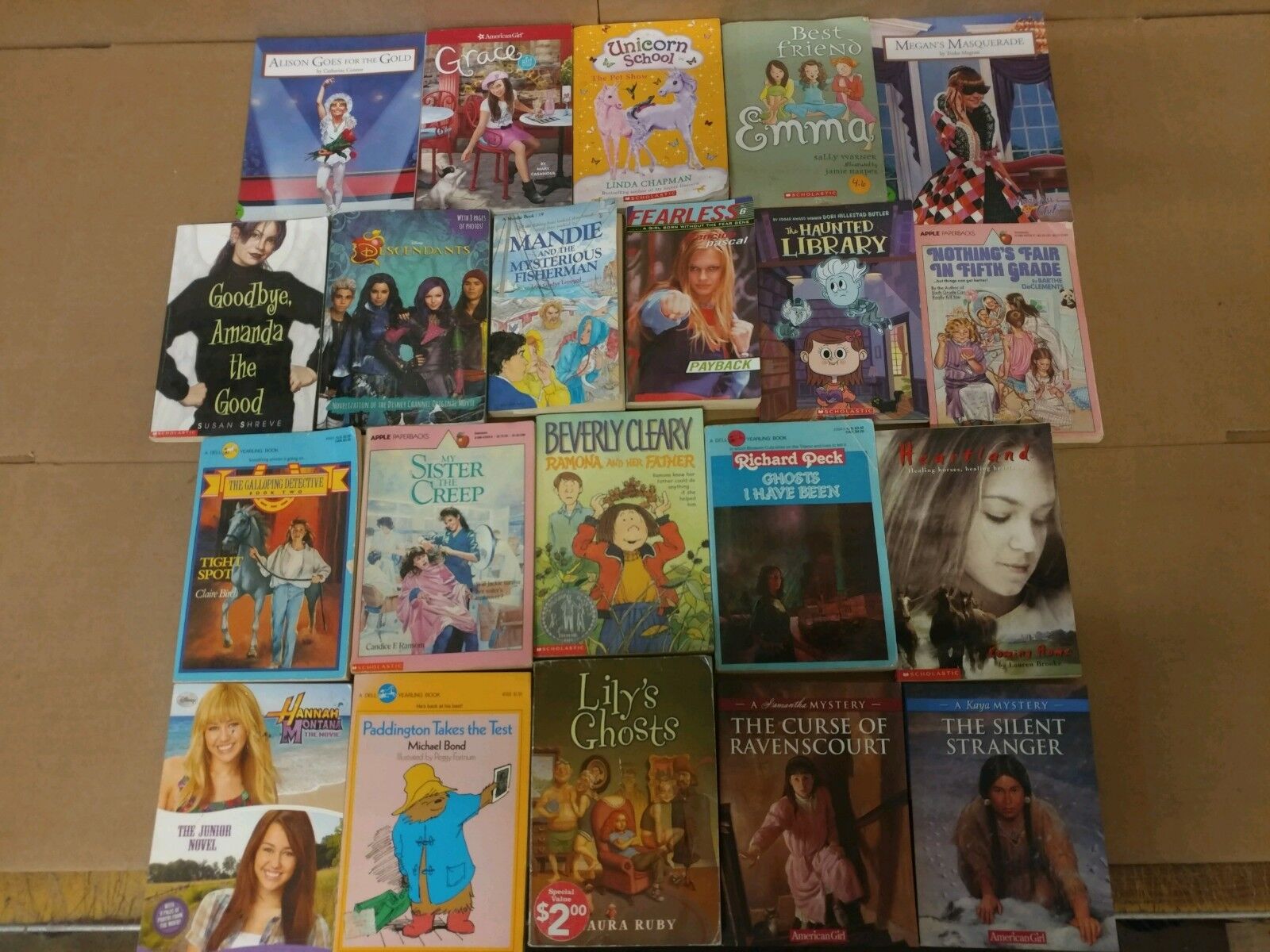 Lot of 20 Chapter Books for GIRLS Youth Early Reader Young Adult Children RANDOM Без бренда - фотография #4