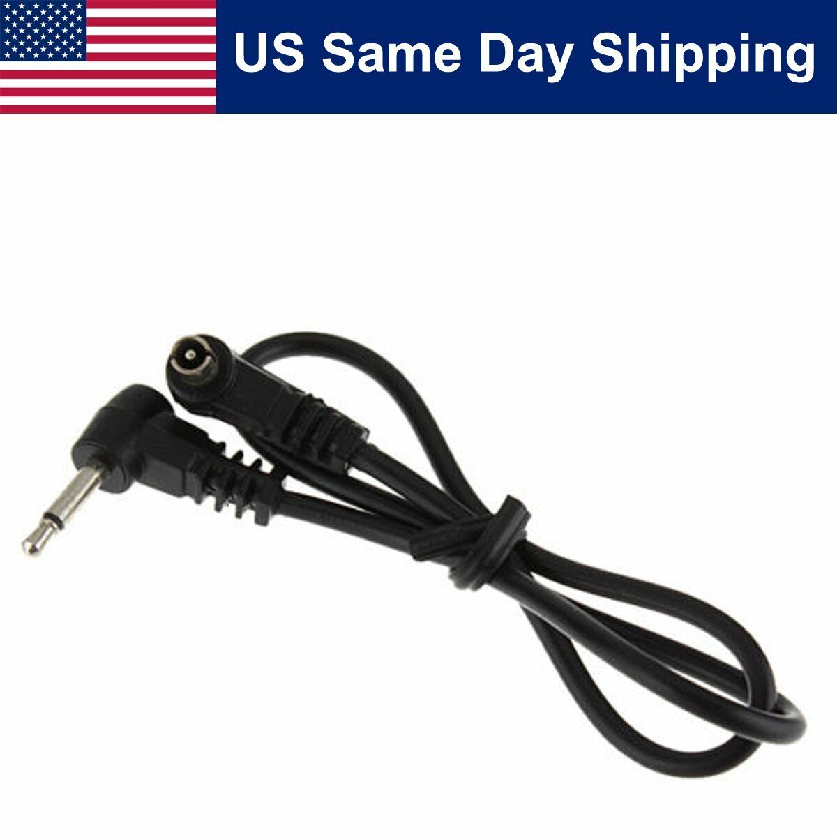 3.5mm Plug to Male Flash PC Sync Cord Cable 12" 12 inch for Studio Photography Unbranded Does not apply