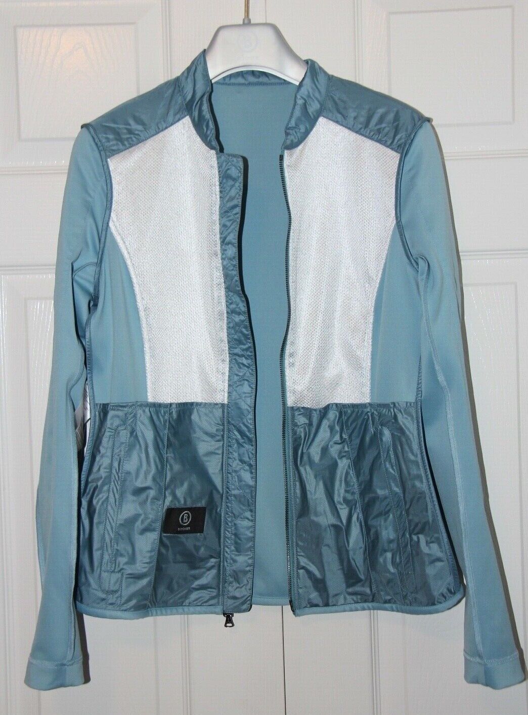 Bogner Mella Jacket Women's - Size 40 US 10 ML (Medium Large) - Slate Blue - NEW Bogner - фотография #11