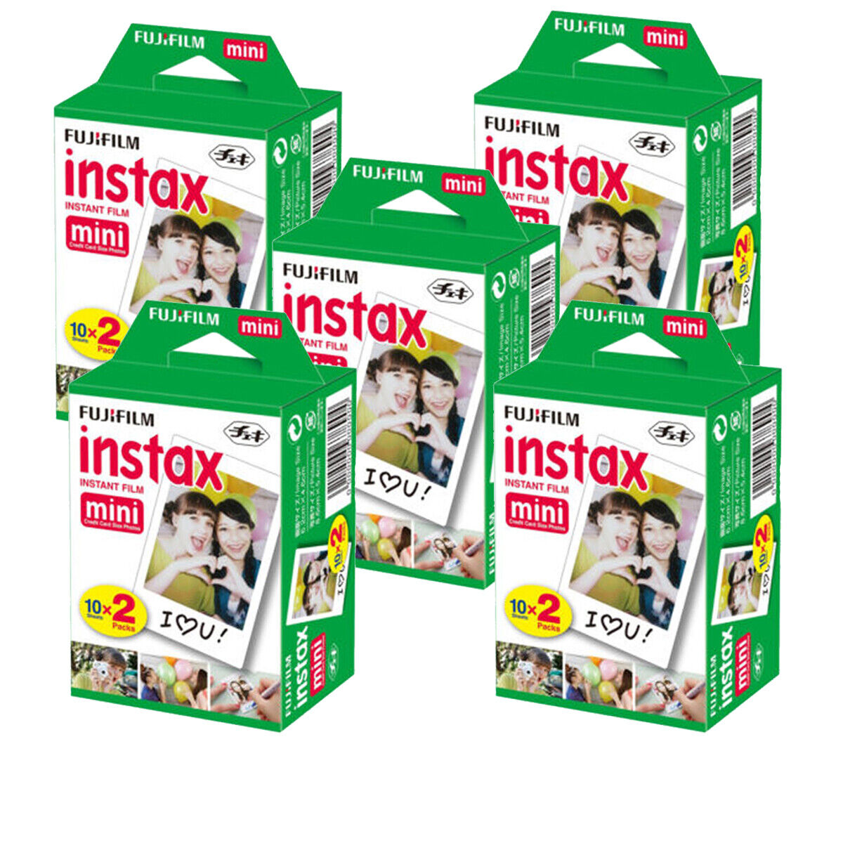20-40-50-60 & 100 Prints Fujifilm instax instant film For Fuji mini 8 & 9 Camera Fujifilm Instax Mini - фотография #3