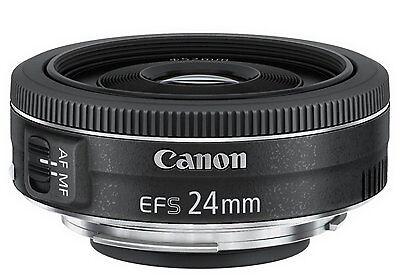 Canon SLR Camera Lens EF-S 24mm f/2.8 STM from Japan New! Canon 9522B005AA