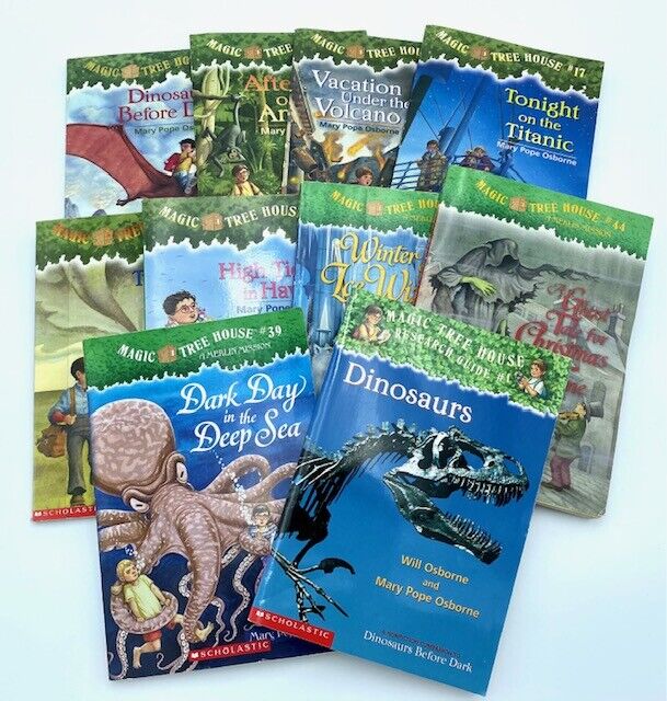 Magic Tree House lot of 10 assorted kids chapter Books complete paperback -GOOD Без бренда - фотография #3