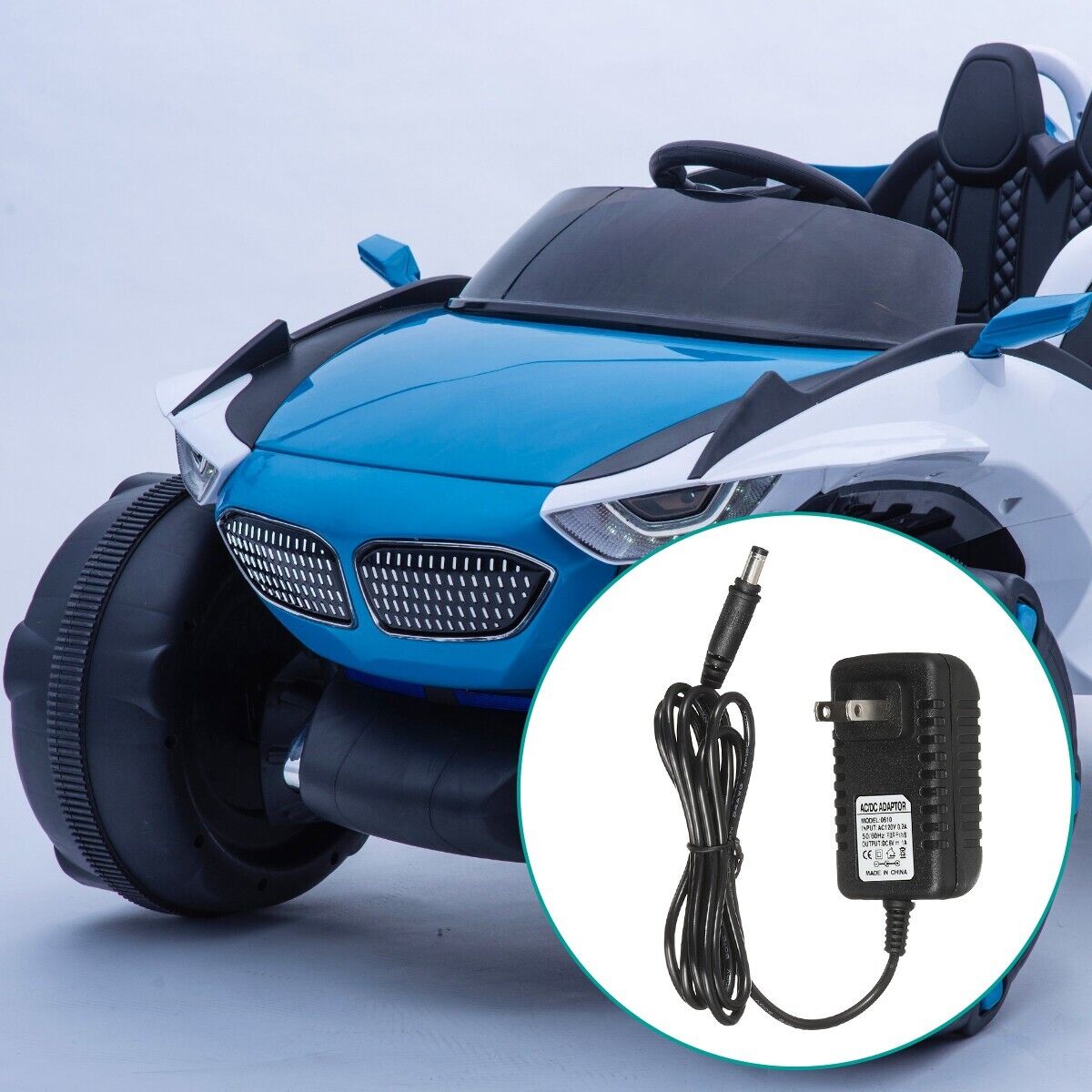 6 Volt Battery Charger for Kids Powered Ride On Car Best Choice Product Kid Trax Unbranded Does Not Apply - фотография #7