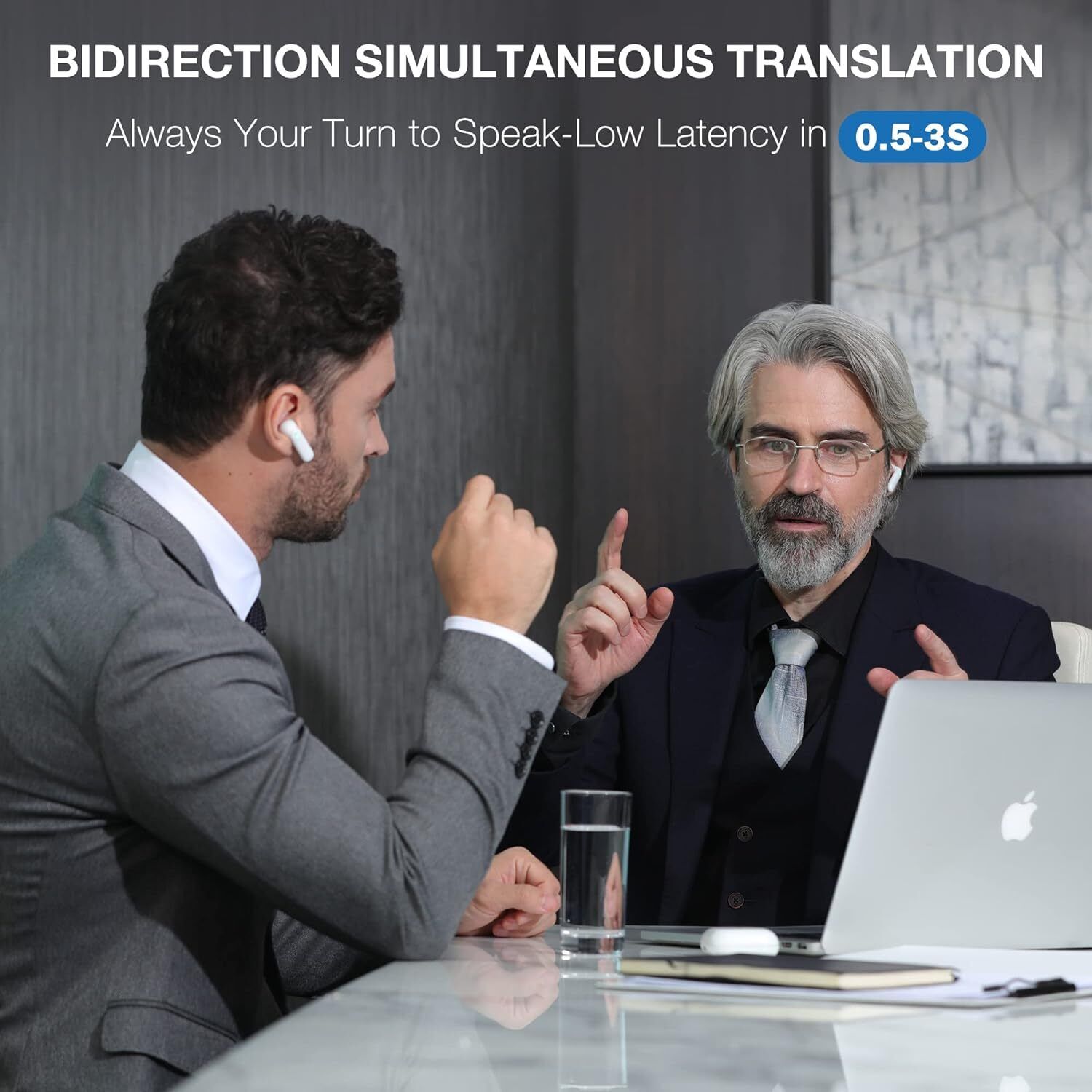 WT2 Edge/W3 Translator Device-Bidirection Simultaneous Translation,40 Languages Unbranded Does Not Apply - фотография #2