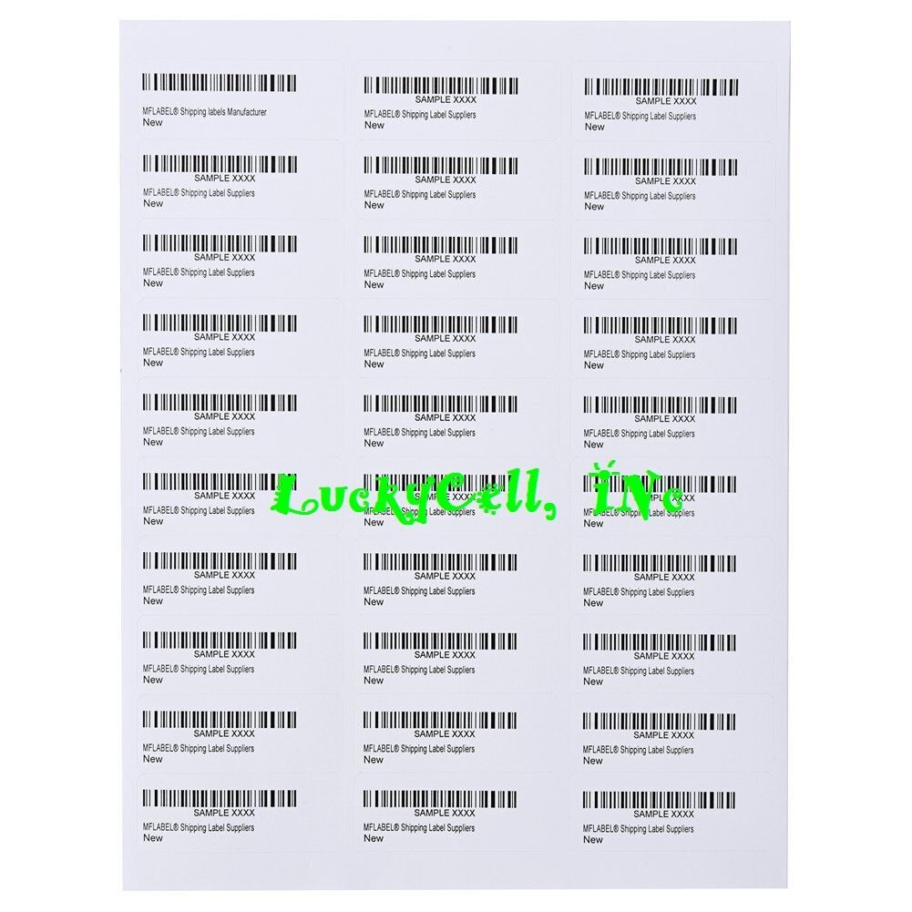 3000 Address Labels Amazon FBA Labels 30 Per Sheet 30UP 2.625''x1'' 100 Sheets ProLine 2.625x1 address labels - фотография #2
