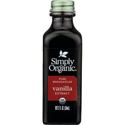 Simply Organic Pure Madasgascar Vanilla Extract 2 fl oz Liq Simply Organic SMP026