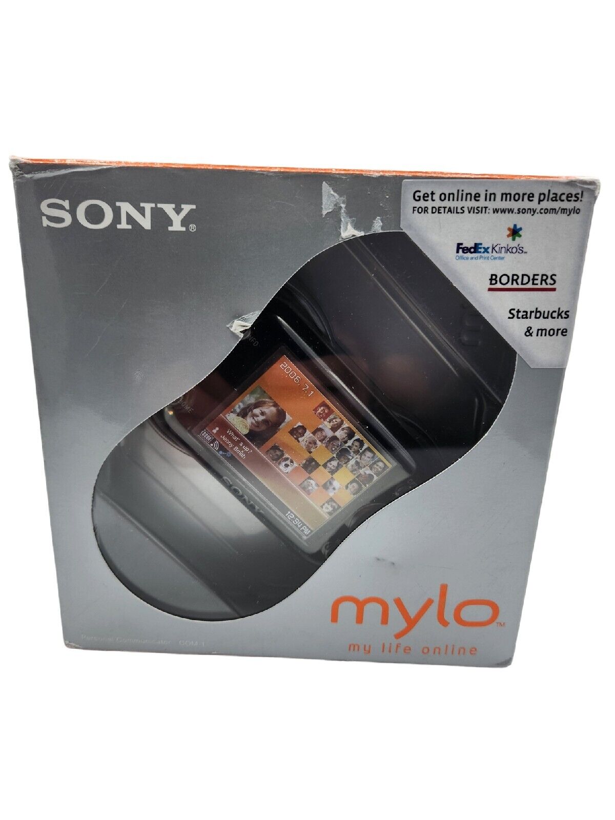 Sony Mylo Personal Communicator COM-1 Brand New Sony COM-1/BLACK;COM1WHITE;COM1BLACK;COM-1/W;COM1/B;MYLO
