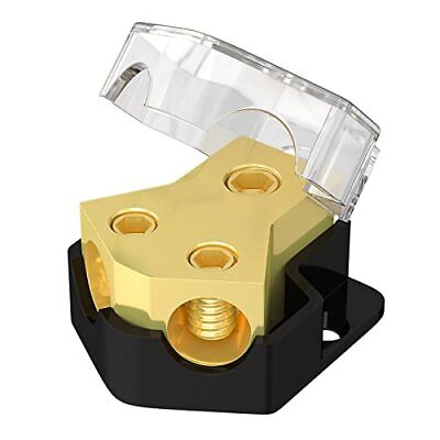 Power Distribution Block Car Audio 2 Way Ground Distribution Block 0/2/4 Gaug... Joinfworld Does not apply