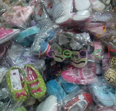 Wholesale Infant Baby Boy Girl First Crib Shoes Job Lots Newborn to 18 Months Без бренда - фотография #5