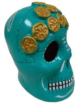 LYTIO – Mexican Hand Made Skull Calavera Figurine Ornament Made of Clay Без бренда - фотография #3