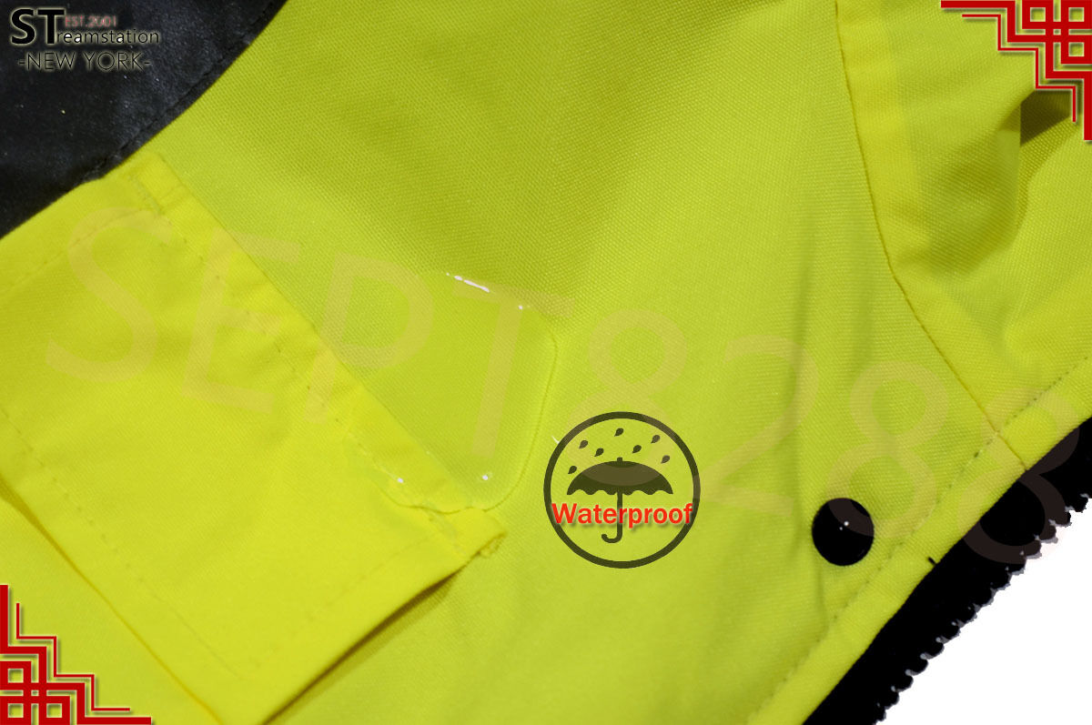 Hi-Vis Insulated Safety Bomber Reflective Class 3 Winter Jacket Warm Lined Coat  L&M - фотография #12