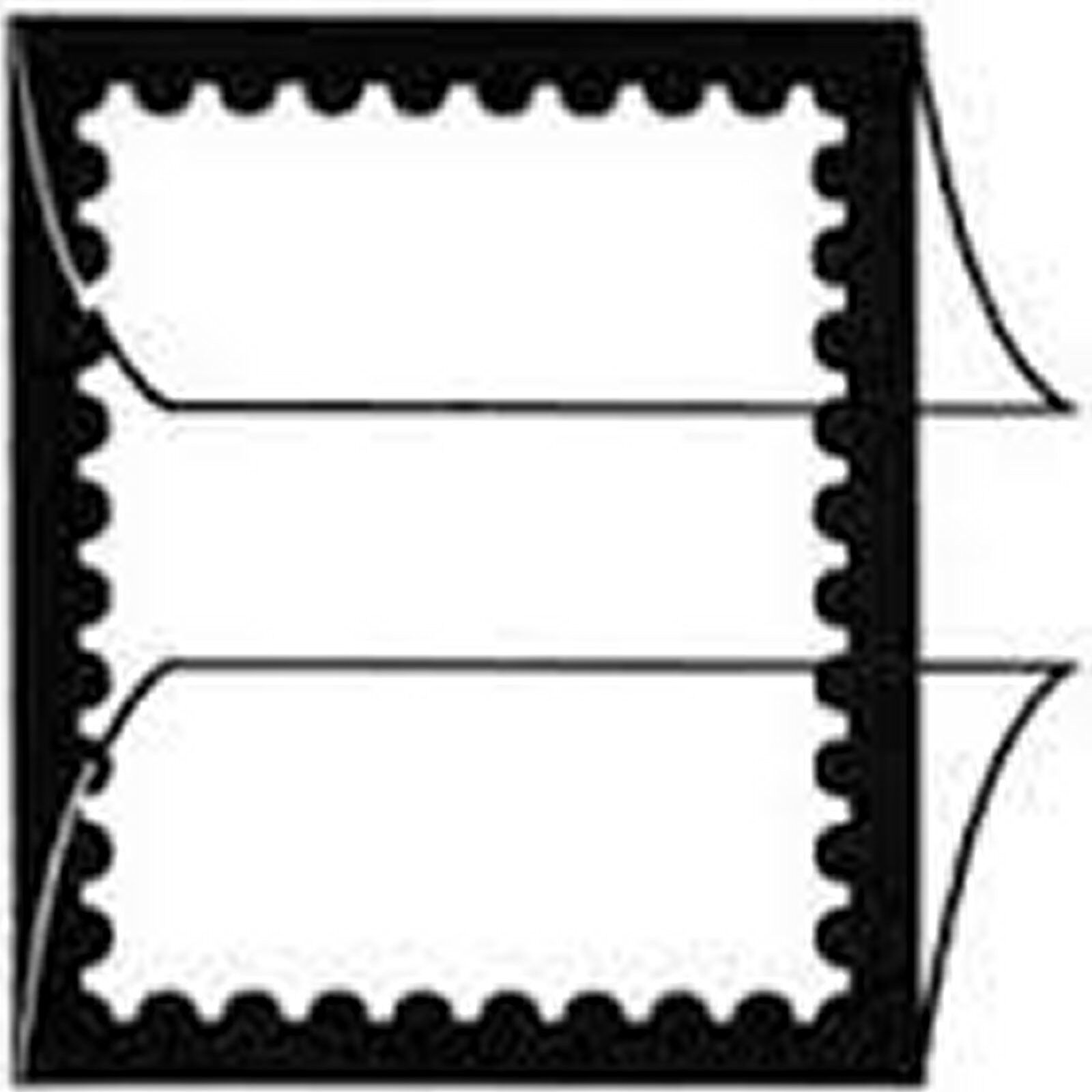 Prinz Scott Stamp Mount 22/25 mm - BLACK - Pack of 40 (22x25  22 mm)  PRECUT 904 Prinz/Scott #904B Scott - фотография #3